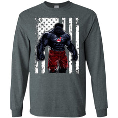 Giants Hulk Cleveland Indians T-shirt Flag Men Long Sleeve Shirt Men Long Sleeve Shirt - parenttees