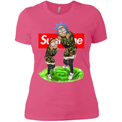 Supreme Rick And Morty Best T-shirt Women Cotton T-Shirt Women Cotton T-Shirt - parenttees