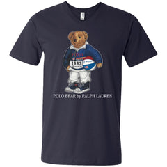 Ralph Lauren Polo Bear T-shirt Men V-Neck T-Shirt Men V-Neck T-Shirt - parenttees