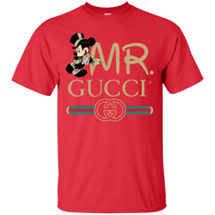 Mr Mickey Gucci Couple Disney Shirt Valentine's Day T-shirt Men Cotton T-Shirt Men Cotton T-Shirt - parenttees