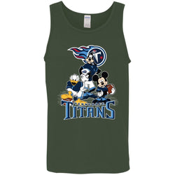 Mickey Mouse Tennessee Titans American Football Nfl Sports Shirt Men Cotton Tank