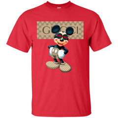 Gucci Mickey Gift Birthday T-shirt Men Cotton T-Shirt Men Cotton T-Shirt - parenttees
