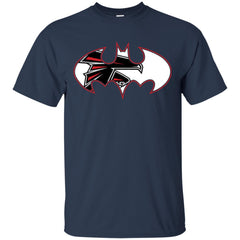 We Are The Atlanta Falcons Batman Nfl Mashup Men Cotton T-Shirt Men Cotton T-Shirt - parenttees