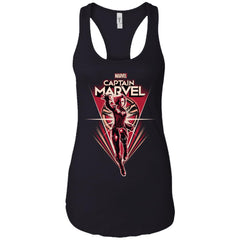 Marvel Captain Marvel Retro Style Flight Women Tank Top Women Tank Top - parenttees