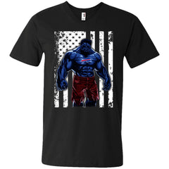 Giants Hulk Buffalo Bills Nfl T-shirt Men V-Neck T-Shirt Men V-Neck T-Shirt - parenttees