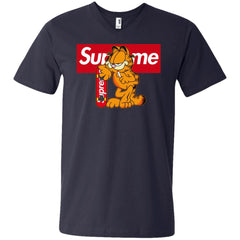 Supreme Tiger T-shirt Men V-Neck T-Shirt Men V-Neck T-Shirt - parenttees