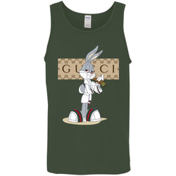 Gucci Rabbit Smoking Funny T-shirt Men Cotton Tank