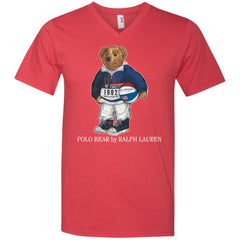 Ralph Lauren Polo Bear T-shirt Men V-Neck T-Shirt Men V-Neck T-Shirt - parenttees