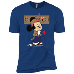 Mickey Mouse Love Couple T-shirt Valentine's Day T-shirt Men Short Sleeve T-Shirt Men Short Sleeve T-Shirt - parenttees