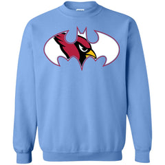 We Are The Arizona Cardinals Batman Nfl Mashup Crewneck Pullover Sweatshirt Crewneck Pullover Sweatshirt - parenttees