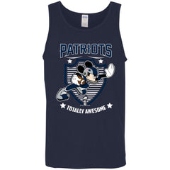 Nfl – New England Patriots Totally Awesome Mickey Mouse Super Bowl 2019 Football Men Cotton Tank Men Cotton Tank - parenttees