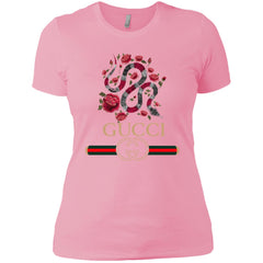 Gucci Logo Snake T-shirt Women Cotton T-Shirt Women Cotton T-Shirt - parenttees