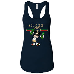 Gucci Mickey Mouse Drink Beer T-shirt Women Tank Top Women Tank Top - parenttees