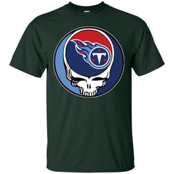 Tennessee Titans Grateful Dead Steal Your Face Football Nfl Shirts Men Cotton T-Shirt