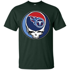 Tennessee Titans Grateful Dead Steal Your Face Football Nfl Shirts Men Cotton T-Shirt Men Cotton T-Shirt - parenttees