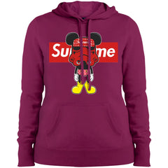 Supreme Robot Mickey Hot T-shirt Women Hooded Sweatshirt Women Hooded Sweatshirt - parenttees