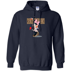 Couple Gucci Minnie Tshirt Valentine's Day Pullover Hoodie Sweatshirt Pullover Hoodie Sweatshirt - parenttees