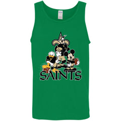 Mickey Mouse New Orleans Saints American Football Nfl Sports Shirt Men Cotton Tank Men Cotton Tank - parenttees