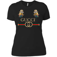 Gucci T-shirt Minion Funny Film T-shirt Women Cotton T-Shirt Women Cotton T-Shirt - parenttees