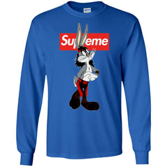 Supreme Rabbit T-shirt Men Long Sleeve Shirt Men Long Sleeve Shirt - parenttees