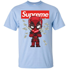 Supreme Deadpool Funny T-shirt Men Cotton T-Shirt Men Cotton T-Shirt - parenttees