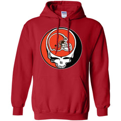 Cleveland Browns Grateful Dead Steal Your Face Football Nfl Shirts Pullover Hoodie Sweatshirt Pullover Hoodie Sweatshirt - parenttees