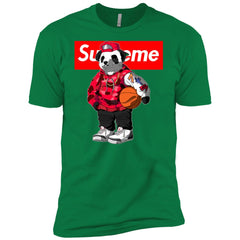 Supreme Bear Basketball T-shirt Men Short Sleeve T-Shirt Men Short Sleeve T-Shirt - parenttees