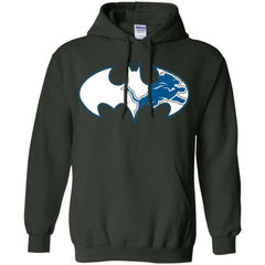 We Are The Detroit Lions Batman Nfl Mashup Pullover Hoodie Sweatshirt Pullover Hoodie Sweatshirt - parenttees
