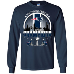 Nfl – New England Patriots 2019 Super Bowl Champions Football Men Long Sleeve Shirt