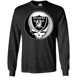 Oakland Raiders Grateful Dead Steal Your Face Football Nfl Shirts Men Long Sleeve Shirt