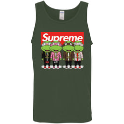 Supreme Turtle T-shirt Men Cotton Tank