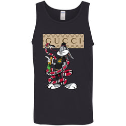 Gucci Rabbit Snake Gift Birthday T-shirt Men Cotton Tank