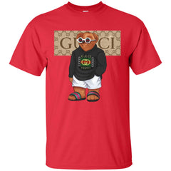Best Gucci Bear Style Fashion T-shirt Men Cotton T-Shirt Men Cotton T-Shirt - parenttees
