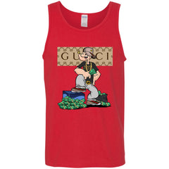 Gucci Cartoon T-shirt Men Cotton Tank Men Cotton Tank - parenttees