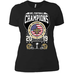 Nfl – Football Champions New Orleans Saints Super Bowl 2019 Women Cotton T-Shirt