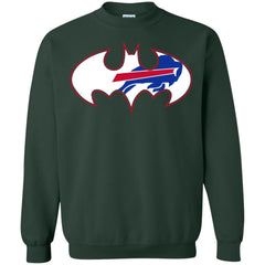 We Are The Buffalo Bills Batman Nfl Mashup Crewneck Pullover Sweatshirt Crewneck Pullover Sweatshirt - parenttees