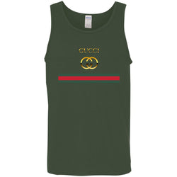 Gucci Logo Vintage Men Cotton Tank