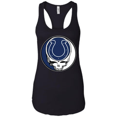 Indianapolis Colts Grateful Dead Steal Your Face Football Nfl Shirts Women Tank Top Women Tank Top - parenttees