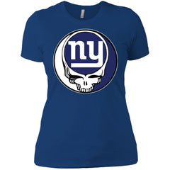 New York Giants Grateful Dead Steal Your Face Football Nfl Shirts Women Cotton T-Shirt Women Cotton T-Shirt - parenttees