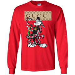 Gucci Rabbit Snake Gift Birthday T-shirt Men Long Sleeve Shirt Men Long Sleeve Shirt - parenttees