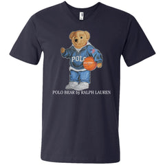 Polo Bear Ralph Lauren Men V-Neck T-Shirt Men V-Neck T-Shirt - parenttees