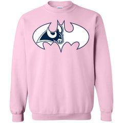 We Are The Los Angeles Rams Batman Nfl Mashup Crewneck Pullover Sweatshirt Crewneck Pullover Sweatshirt - parenttees