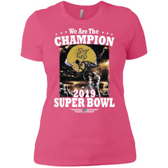 Nfl – New Orleans Saints We Are The Champion 2019 Super Bowl Football Women Cotton T-Shirt Women Cotton T-Shirt - parenttees