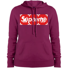 Louis Vuitton Box Supreme T-shirt Women Hooded Sweatshirt Women Hooded Sweatshirt - parenttees