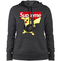 Supreme Pikachu T-shirt Women Hooded Sweatshirt Women Hooded Sweatshirt - parenttees