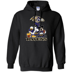 Mickey Mouse Baltimore Ravens American Football Nfl Sports Shirt Pullover Hoodie Sweatshirt Pullover Hoodie Sweatshirt - parenttees