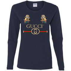 Gucci T-shirt Minion Funny Film T-shirt Women Long Sleeve Shirt Women Long Sleeve Shirt - parenttees