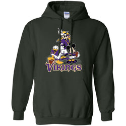 Mickey Mouse Minnesota Vikings American Football Nfl Sports Shirt Pullover Hoodie Sweatshirt