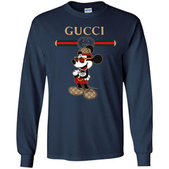 Gucci Mickey New Style T-shirt Men Long Sleeve Shirt Men Long Sleeve Shirt - parenttees