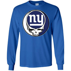 New York Giants Grateful Dead Steal Your Face Football Nfl Shirts Men Long Sleeve Shirt Men Long Sleeve Shirt - parenttees